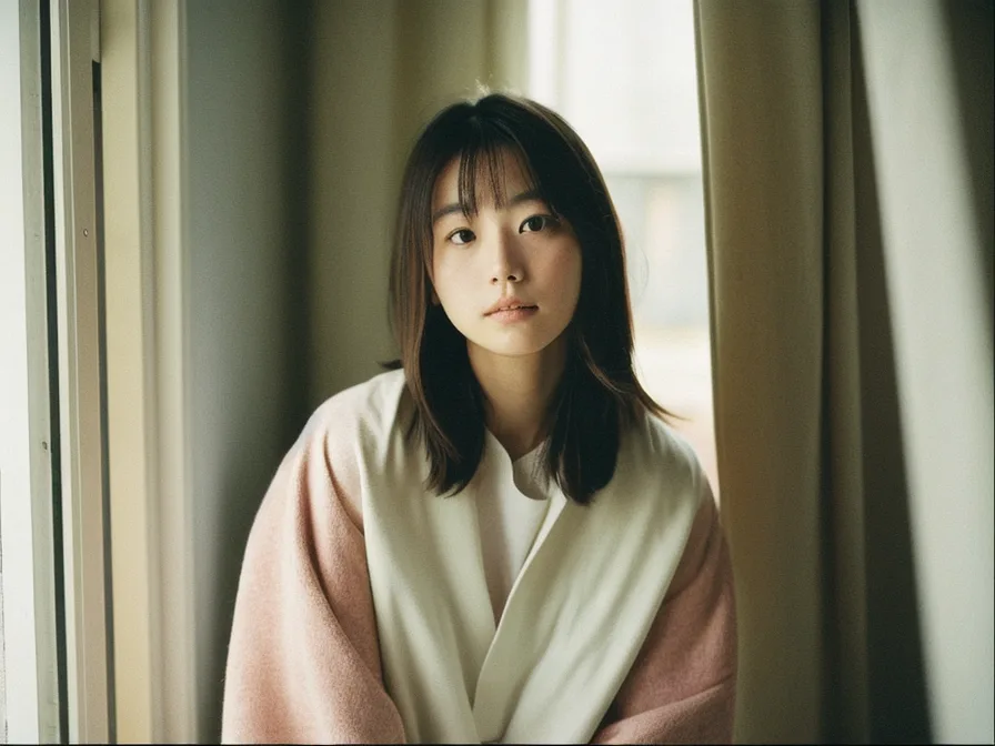 どちらの診断を受けるか迷いながら服を選ぶ女性
